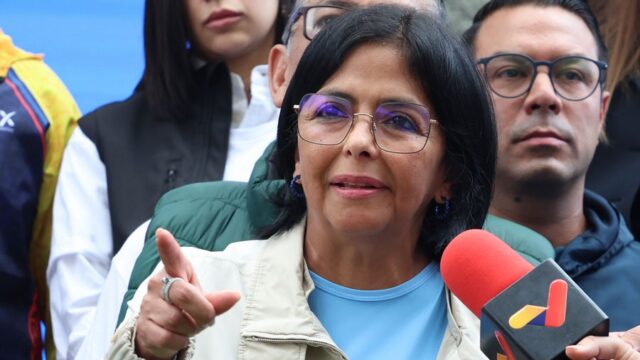 delcy rodriguez el candidato de