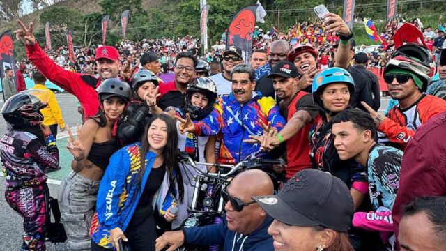 maduro declara las motopiruetas